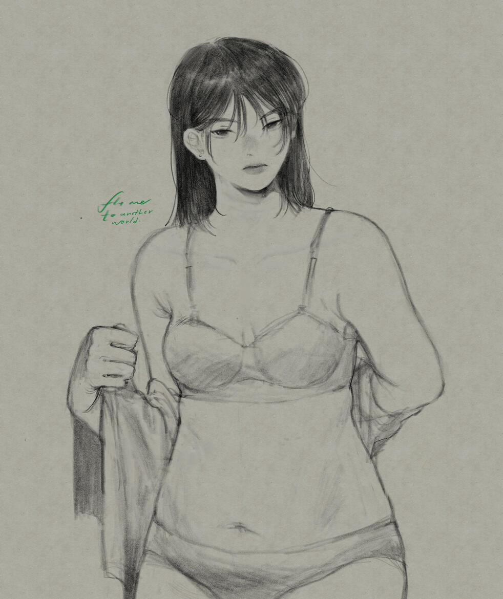 Half body / Monotone (600.-)